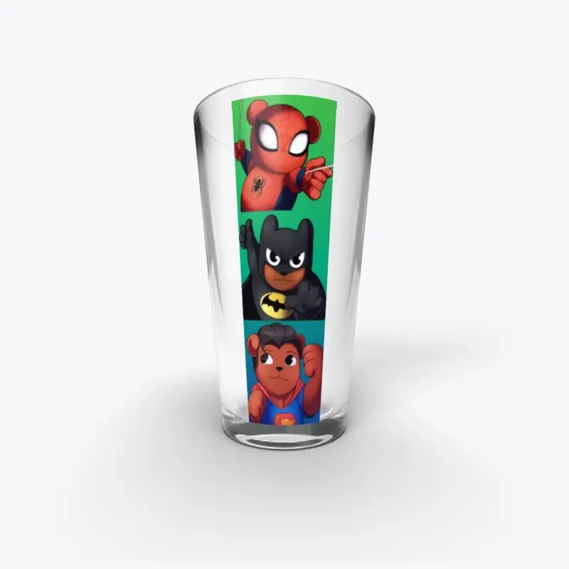 Heroes - Pint Glass