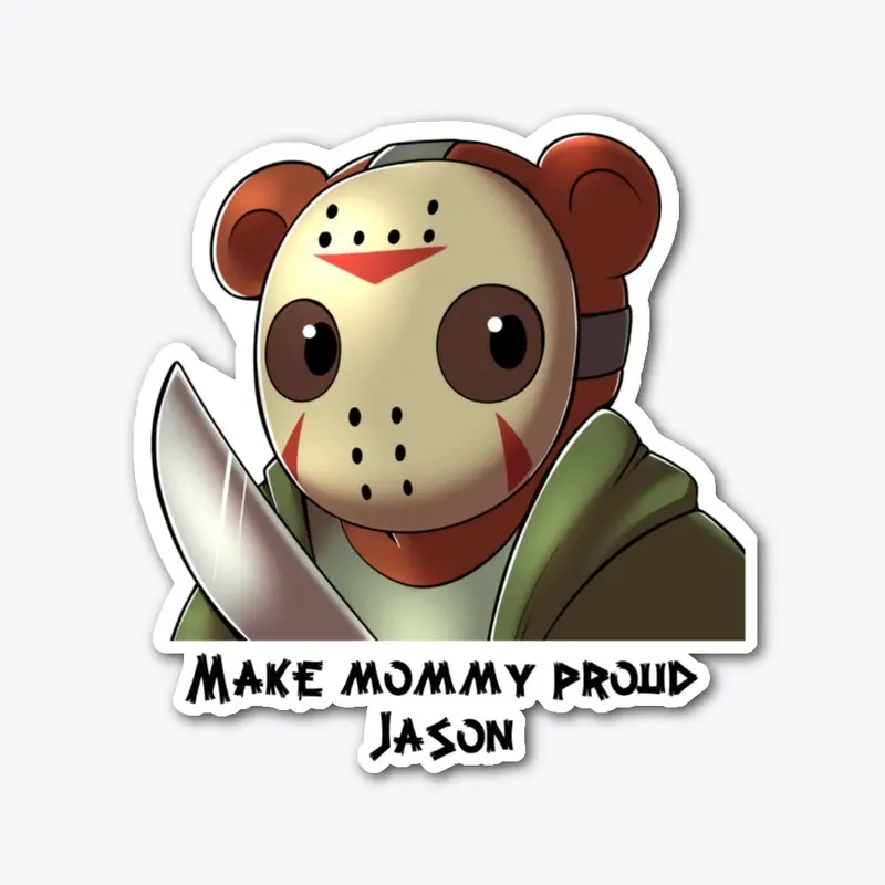 Jason Voorhees - Die Cut Sticker