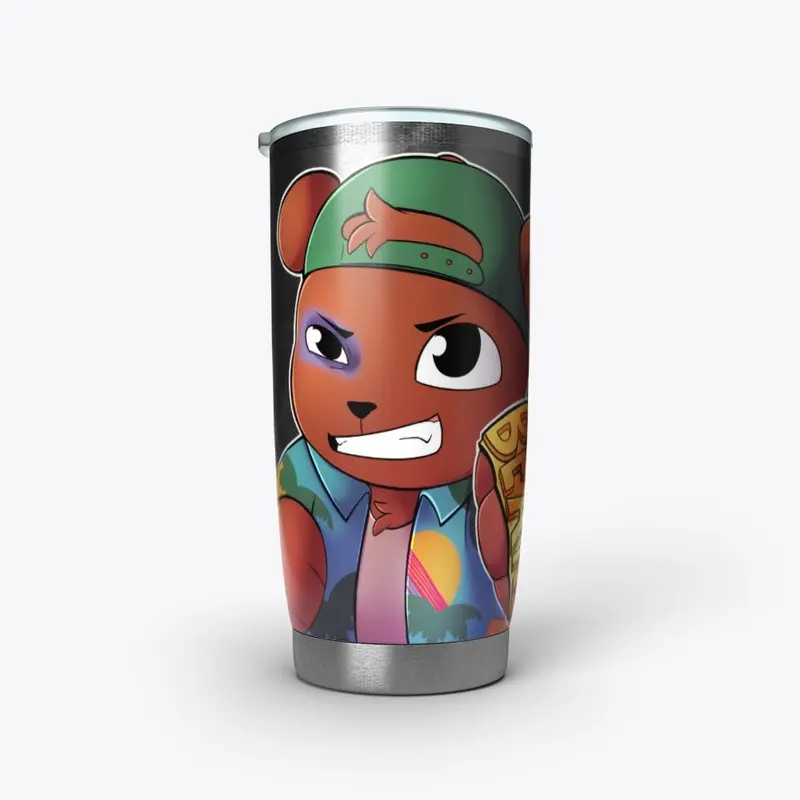 Grand Theft Bear-Stainless Steel Tumbler