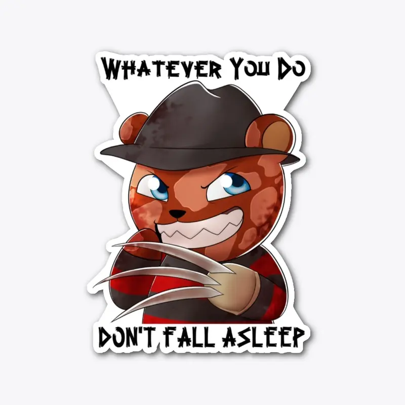 Freddy - Die Cut Sticker